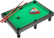 FELTECHELECTR 1 Set Mini Table Billiards Game for Pool Table Fun Interactive Game for Family and Hand Eye Coordination Development Birthday Present