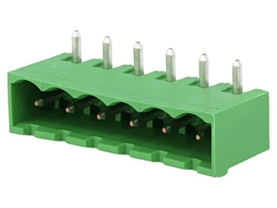 2x 796638-6 terminal strip switchable R. Contact: 5.08mm ways: 6 female TE Co...