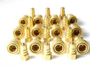 Carpet Cleaning 1/4" Brass Truckmount QUICK DISCONNECT