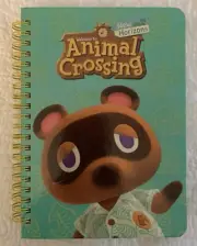 NEW Animal Crossing Tom Nook Spiral Island Notebook New Horizons ACNH Nintendo