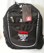 OGIO Audio Pocket Backpack Padded Straps Bag New With Tags American Flag Vet