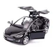 Catzon 1:32 Car Model with Sound & Light Pull Back Function for Car Lovers-Black