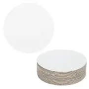 20 Pcs Cardboard Cake Rounds, 12 Inch Cake Board for Desserts, White