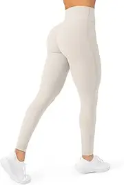 [PAVOI ACTIVE] Buttery Soft Workout Leggings for Women - High Waisted No Front Seam Gym Leggings Yoga Pants - FlexFlow
