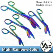 Lister Bandage Nurse Scissors Multi Titanium Rainbow Color Medical Instruments