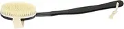 Ipetboom Bathroom Scrubbing Brush Curved Handle Long Handle Scrubber Brush for Shower Back Cleaning