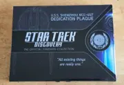 Eaglemoss • Star Trek • USS Shenzhou NCC-1227 Dedication Plaque