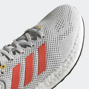 【adidas 愛迪達】跑步鞋 男 白橘PUREBOOST 21(GY5102)