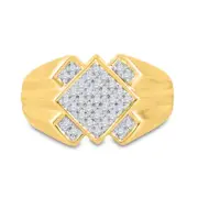 1/4CTW P2 GIFT MICRO-PAVE MENS RING