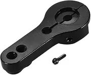 XYWHPGV 23T Aluminum Servo Horns M3 Threads Metal Steering Arm for RC Car Truck Buggy Airplane - Black(513df 56c26 7405b 25c44 92bd1 8fad4