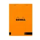 RHODIA Le R Head Stapled Pad 空白筆記本/ A5/ Orange/ Plain eslite誠品