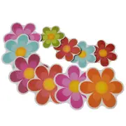 Non-Slip Bathtub Stickers - Bright Daisy Decals for Tub, Stairs, Shower