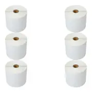 6Rolls 4x6 Direct Thermal 500 Labels For Zebra Eltron 2844 ZP450 ZP500 ZP505