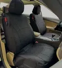 Heavy Duty Cotton Canvas Seat Covers Black For Volkswagen T-Roc 110 TSI Style