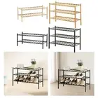 Shoe Organizer Shoe Rack Freestanding Corner Display Rack Portable Large