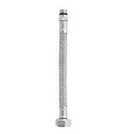 flexitaly 20-100cm Long M12 x 1/2" Inch BSP Flexible Tap Connector Faucet Hose Water Pipe 20cm