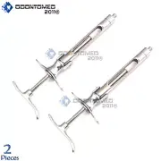 ODM Cartridge Syringes Self Aspirating 2 Pcs Anesthesia 1.8ml Dental Instruments