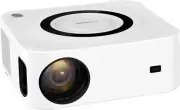 Bargainpop 1080P Wireless Bluetooth Video Projector Support 4K for Home Theater