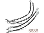 Brake Hose Set fits Lexus GS300 2018-2019 2.0L 4 Cyl Base 44QDRY (for: Lexus)