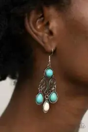 Paparazzi CANYON CHANDELIER multi earrings