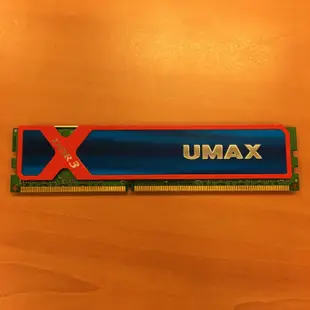 UMAX DDR3 8G 1600 (4G*2 雙通道)