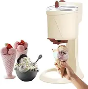 Soft Serve Ice Cream Machine 1000ml, Quick to Make in 10 Min, for Household Kitchen Home