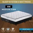 New KING Size Bed Mattress Sleep System Pocket Spring Foam Medium Firm SSII 20cm