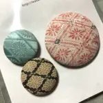 日本手工製古和服布磁鐵
