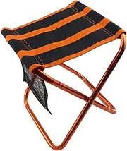 YARNOW 1PC Foldable Camping Chair Lightweight Stool for Outdoor Fishing Picnics Beach Trips Hiking Easy to Setup and Store Versatile Use Garden
