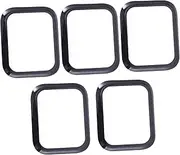 1 Smart Watch Screen Protector for Protection Watch Cover Watch Protector Pet Screen Protector Pet Material Black
