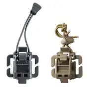 2X Flashlight Clip Mount Belt Keychain Hunting Hiking Clip Multipurpose Fastener