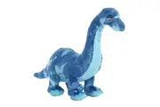 Aurora Ferocious Dinos Dragons Brachiosaurus Stuffed Animal - Prehistoric Fun - Cuddly Companions - Blue 15.5 Inches