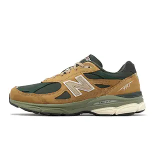 New Balance 休閒鞋 990 V3 男鞋 土黃 軍綠 美製 復古 經典 NB M990WG3-D