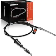 Rear Driver or Passenger Side Parking Brake Cable Assembly Compatible with Chrysler and Dodge Models: Sebring, Stratus, 2001 2002 2003 2004 2005 2006