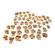 Japanese Manga Anime Shin Chan Stickers Decals Set of 53 Water Bottle Laptop