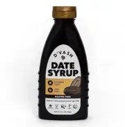 D'Vash Date Syrup Organic Plastic Bottle Les Sugar than Honey 14.1 Oz. OCT 2025