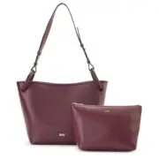 DKNY Phoebe Bucket Bag Garnet NWT