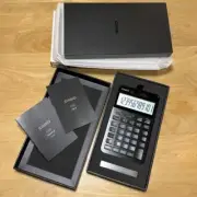 CASIO S100X-BK Black Calculator Hi-end Desktop Premium Professional Just Size