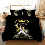 Quilt Cover Pillowcase Set 60341-044181 Queen Easy Care Home Textiles Adults