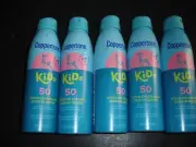 5 COPPERTONE KIDS 50 SUNSCREEN, SPF 50, EXP 5/25,NET WT 5.5OZ EACH NEW SEALED