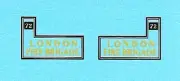 Matchbox Yesteryear Y-4 Shand Mason Fire Engine | London Fire Brigade | Decal