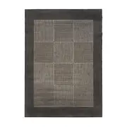 Dill Leaves Coffee Black Roll Of Runner Rug 67X2500Cm