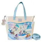 NEW Loungefly - Disney Mickey & Friends Winter Wonderland Convertible Tote Bag