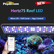 PopBloom Saltwater Aquarium Light Full Spectrum For 90cm Reef Coral Marine Tank