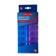 Surgical Basics Weekly Pill Organiser AM/PM (18.2 x 9.2 x 3.3cm)