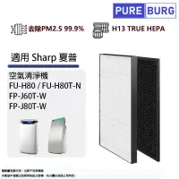 在飛比找博客來優惠-適用SHARP夏普FU-H80T-N FP-J80T-W F