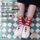 【M&M 日本製】CS13-99 棉紡格紋分趾襪 3雙/組-2組