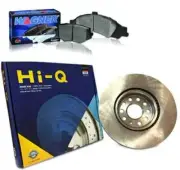 Brake upgrades for Subaru Forester SF FRONT ( Hi-Q Disc Rotors + Wagner pads)