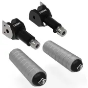 Ducabike Ducati Sport Foot Pegs - Passenger - Hypermotard 939/SP 2016+ - Silver