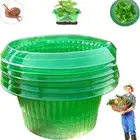 5Pcs Plastic Vegetables Covers Lightweight Snail Fence Garden Protects Tools